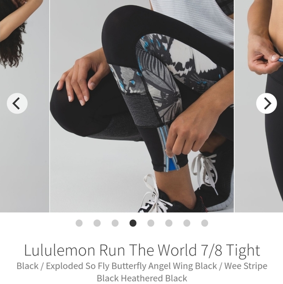 Lululemon Run The World 7/8 Tight - Picture 8 of 8